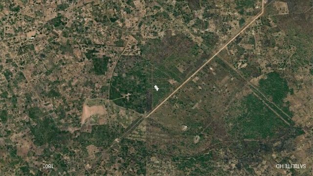 Satélite ângulo 180° da parcela 10