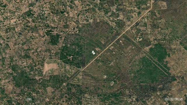 Satélite ângulo 180° da parcela 3