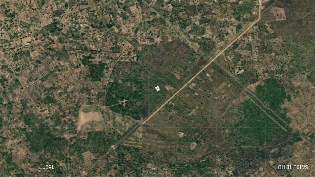 Satélite ângulo 180° da parcela 8
