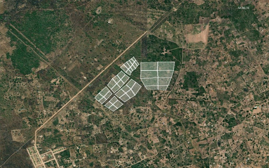 Vista aérea de Teste